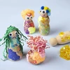 Creativ Company - Blizgučių molis, mėlynos/žalios spalvos harmonija, 3 x 60 g / 1 pakuotė (787481)