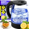 Maestro Virdulys, Elektrinis stiklinis virdulys su LED apšvietimu, 1,7 l, temperatūros reguliavimas, 2200 W - or1296