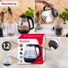 Virdulys, Elektrinis virdulys, stiklinis, 1,2 l, LED, Klausberg kb-9003