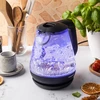 Virdulys, Elektrinis virdulys, stiklinis, 1,2 l, LED, Klausberg kb-9003