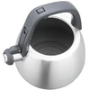 Virdulys, Nerūdijančio plieno virdulys su švilpuku, šlifuoto sidabro spalvos, talpa 2,5 l, Klausberg, kb-7773