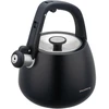 Virdulys, Nerūdijančio plieno virdulys su švilpuku, juodas, talpa 2,5 l, klausberg, kb-7774