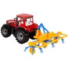 Traktorius su frikciniu grėbliu Lean Toys