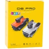 Lean Toys Šviesiai pilkas dronas su kamera D6 PRO