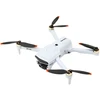 Lean Toys Šviesiai pilkas dronas su kamera D6 PRO