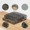 ATL Metalinis stovas monitoriams su dviem stalčiais, 40x29,5x11,5 cm