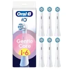 Dantų šepetėlis „Oral B iO“ serijos „Gentle Care“ keičiamos dantų šepetėlio galvutės – baltos – 6 vnt.