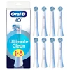 Dantų šepetėlis „Oral B iO“ serijos „Ultimate Clean“ keičiamos dantų šepetėlio galvutės – baltos – 8 vnt.