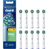 „Oral-B Pro Cross Action“ dantų šepetėlio galvutės, baltos, 10 vnt.