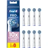 Dantų šepetėlis „Oral B Pro Jautrus Clean“ dantų šepetėlio galvutės – baltos – 8 vnt.