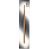 Dedra Lygi trintuve nerudijantis plienas 580 mm x 130 mm bukmedio rankena