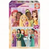 Educa Disney Educa - 2x100 Disney Princess medinės dėlionės (80-19298)