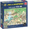 Dėlionė Jan van Haasteren – džiunglių turas (1000 vnt.)