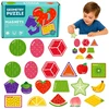 Lean Toys Magnetinė dėlionė 30 vnt.