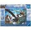 Dėlionė Ravensburger - Drakonai ir didvyriai 150p (12004141)