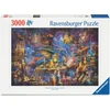 Dėlionė Ravensburger - Drakono biblioteka 3000p (12001418)