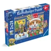 Ravensburger Dėlionė 2x24 vnt. - Kalėdiniai kačiukai