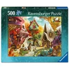 Dėlionė Ravensburger - Namai, mieli namai, 500 p (12001843)