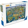 Dėlionė Ravensburger - Pasaulio žemėlapis 5000p (12001738)