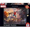 Dėlionė Schmidt Spieledisney Schmidt - Thomas Kinkade: Marvel - Žmogus-voras ir draugai - Galutinis aljansas (1000 detalių)