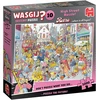 Dėlionė „Wasgij Retro Destiny 10“ – vargas gatvėje! (1000 detalių)