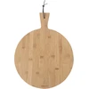 King Hoff Deska „Kinghoff“ bambukinė picos serviravimo lenta, 35 cm skersmens