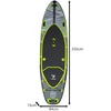 SUP lenta 335cm su priedais Trizand 25260