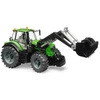 Deutz 8280 ttv traktorius su priekiniu krautuvu 03161