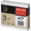 Orno DIKI LED spintelės šviestuvas, 2 W, 170 lm, 4000 K, juodas