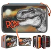 Dino World Dinozaurų pasaulis - trigubas pieštukų dėklas ROAR (0411756)