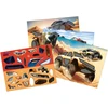 Dino World - Lipdukas „Monstrų automobiliai“ (0414206)