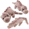 Dino World - Pliušinis Dinozauras Gulintis Šviesiai Rudas 50 cm (0414348)