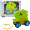Lean Toys Interaktyvus traukiamas dinozauras vaikams