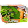 Lean Toys Dinozauras su žaliu gręžtuvu