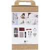 Diy Kit „Pasidaryk pats“ rinkinys – 1 kalėdinių žaisliukų ir širdelių rinkinys