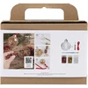 Diy Kit „Pasidaryk pats“ rinkinys – mini „pasidaryk pats“ rinkinys – kalėdiniai žaisliukai (977580)