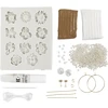 Diy Kit „Pasidaryk pats“ rinkinys – mini rankdarbių rinkinys papuošalams – (977767)