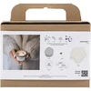 Diy Kit „Pasidaryk pats“ rinkinys – žvakių liejimas – sojų žvakė su aventurinu ir ametistu (977753)