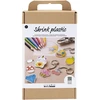 Diy Kitcreative Toys „Pasidaryk pats“ mišinys – susitraukiantis plastikas – priedai (977541)