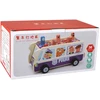 Lean Toys Medinis arkadinis žaidimas Dodgeball Policijos autobusas
