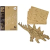 Medinė 3D dinozauro dėlionė Lean Toys, 41 detalė