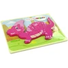 Lean Toys Medinė dėlionė Dinozauras LeanToys, 6 det.
