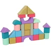 Lean Toys Medinių kaladėlių rinkinys mergaitėms