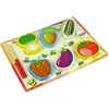 Lean Toys Medinis daržovių pjaustymo rinkinys, 6 vnt