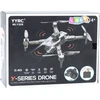 Lean Toys Sulankstomas dronas su HD kamera ir LED apšvietimu