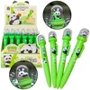 Lean Gelinis rašiklis su panda kupole, mėlynas rašalas, 0.5 mm