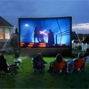 Duży Didelis pripučiamas projekcinis kino ekranas kino projektoriui su pūstuvu