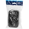 Orno Dvigubas „ToDo“ lizdas 2x2P+Z, 16A/230VAC, IP20, juodas