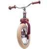 Dviratis-trybike - 2 plieniniai ratai - vintažinės raudonos spalvos (30TBS-2-Raudonas-VIN)