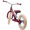 Dviratis-trybike - 2 plieniniai ratai - vintažinės raudonos spalvos (30TBS-2-Raudonas-VIN)